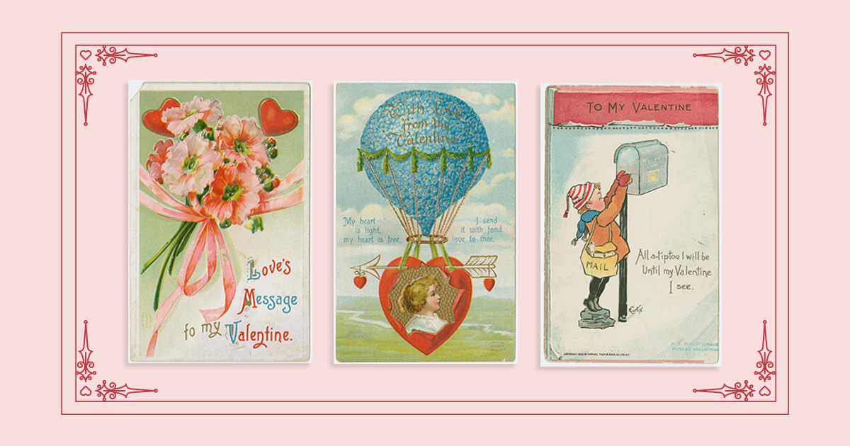 We Love These Vintage Valentines from the New York Public Library