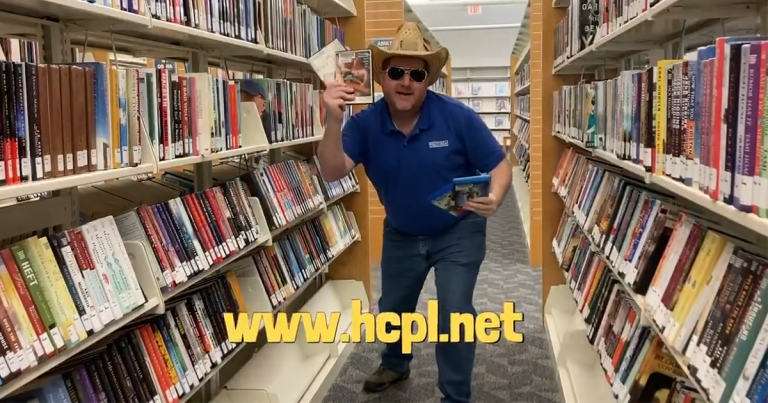 Library Larry Viral Sensation Curbside Larry Talks Libraries and Informercials - I ...