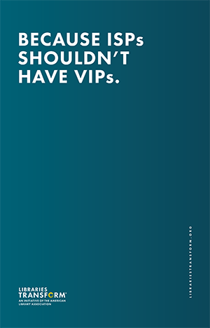 Because ISPs shouldn't have VIPs 