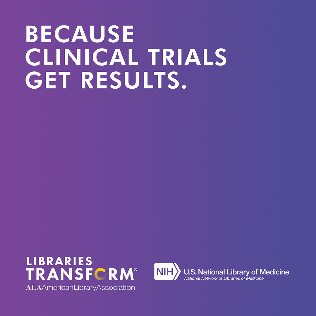 Instagram share: BECAUSE CLINICAL TRIALS GET RESULTS.