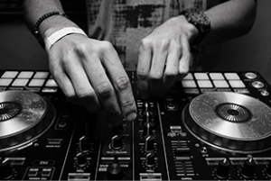 DJ Mixing board