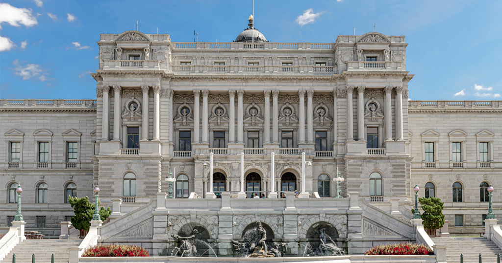 Exterior of Library of Congress