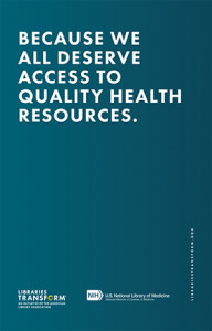 BECAUSE WE ALL DESERVE ACCESS TO QUALITY HEALTH RESOURCES.