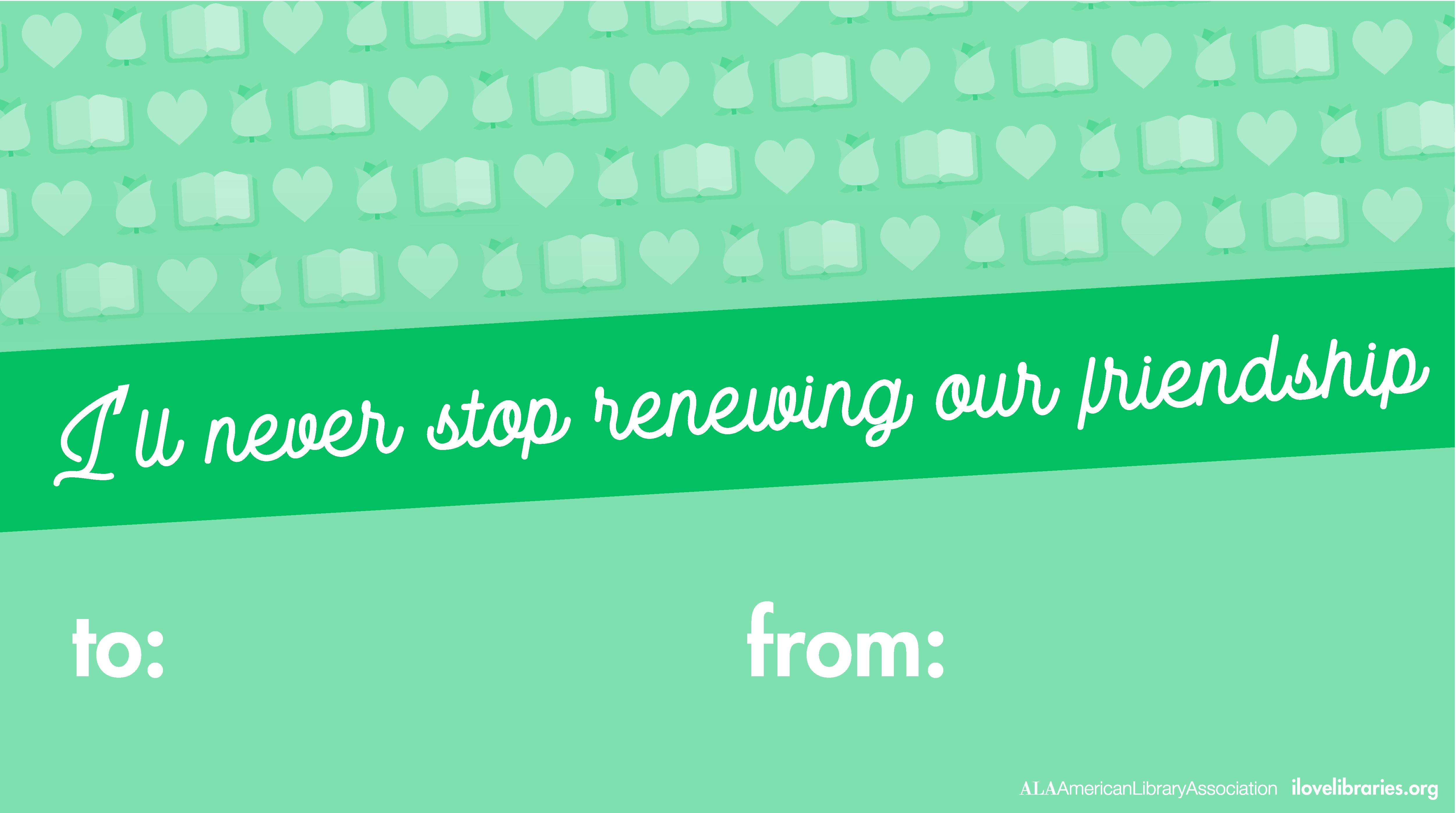 Valenting: I'll never stop renewing our frienship.