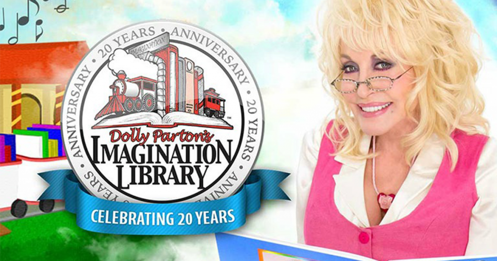 Logo for Dolly Parton's Imagination Library