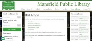 Mansfield Public Library online