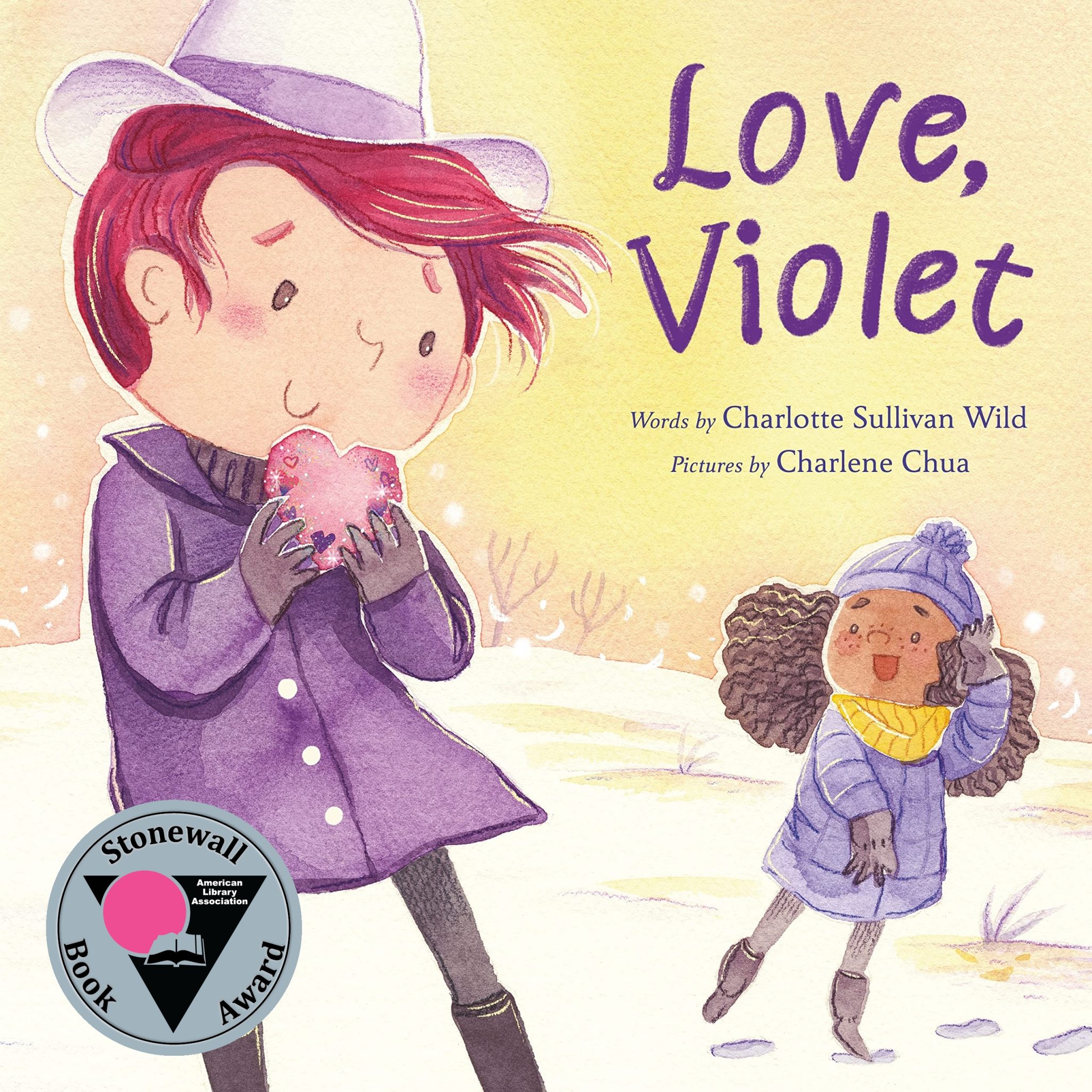 Book cover: Love, Violet