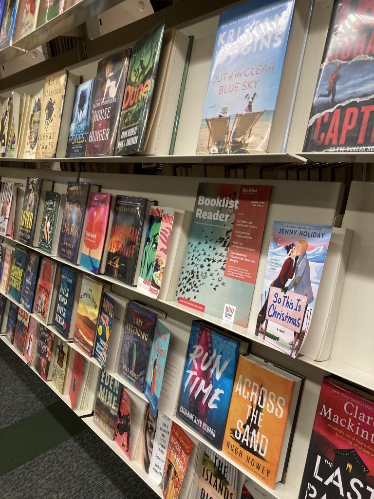 White Plains Library display