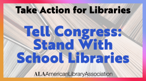 Take Action for Libraries Day 2023 graphic
