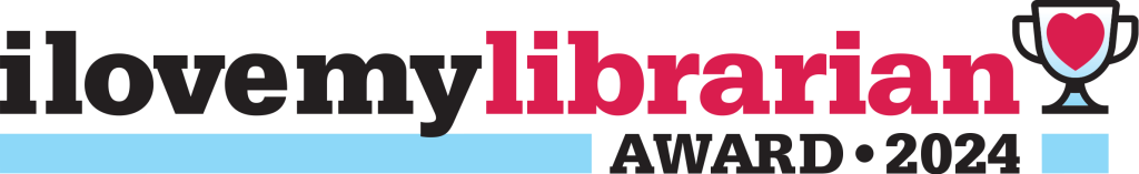 I Love My Librarian Award 2024 horizontal logo