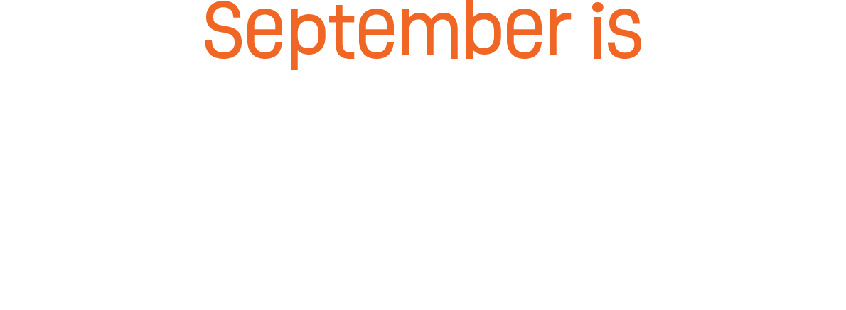 September is LIBRARY CARD SIGN-UP MONTH