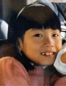 Jenna Lee-Yun as a child