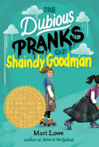 Book cover: THe Dubious Pranks of Shaindy Goodman