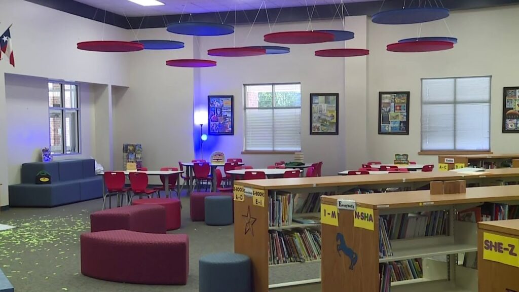 Ponderosa Elementary School library