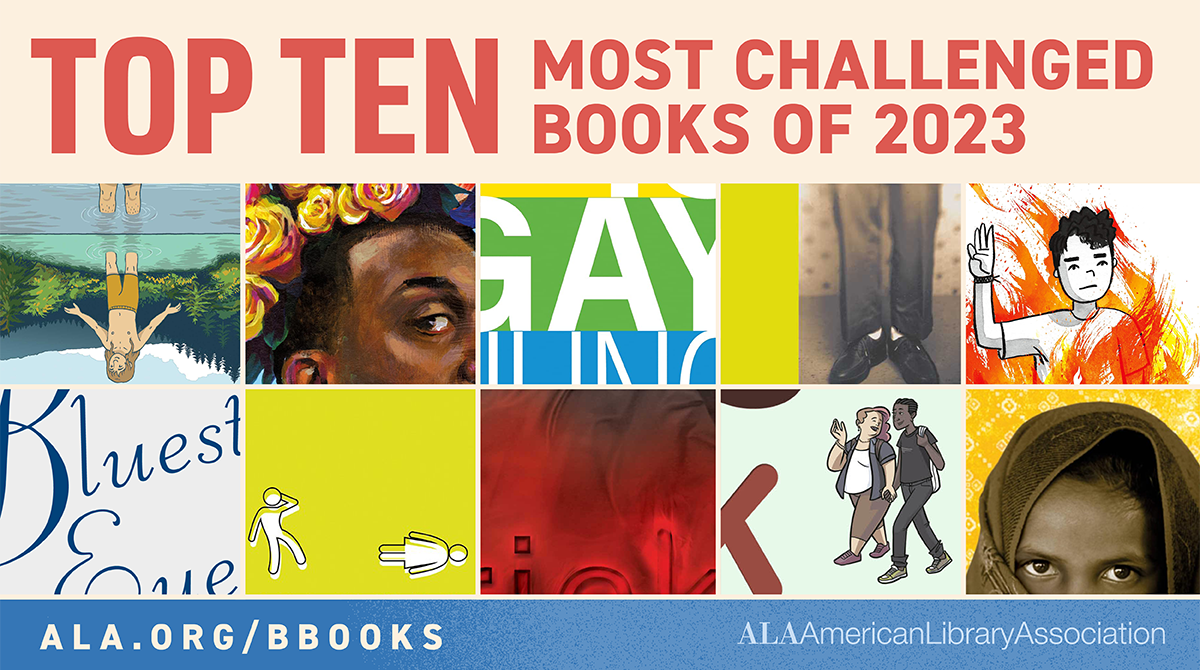 The Top 10 Most Challenged Books Of 2023 - I Love Libraries