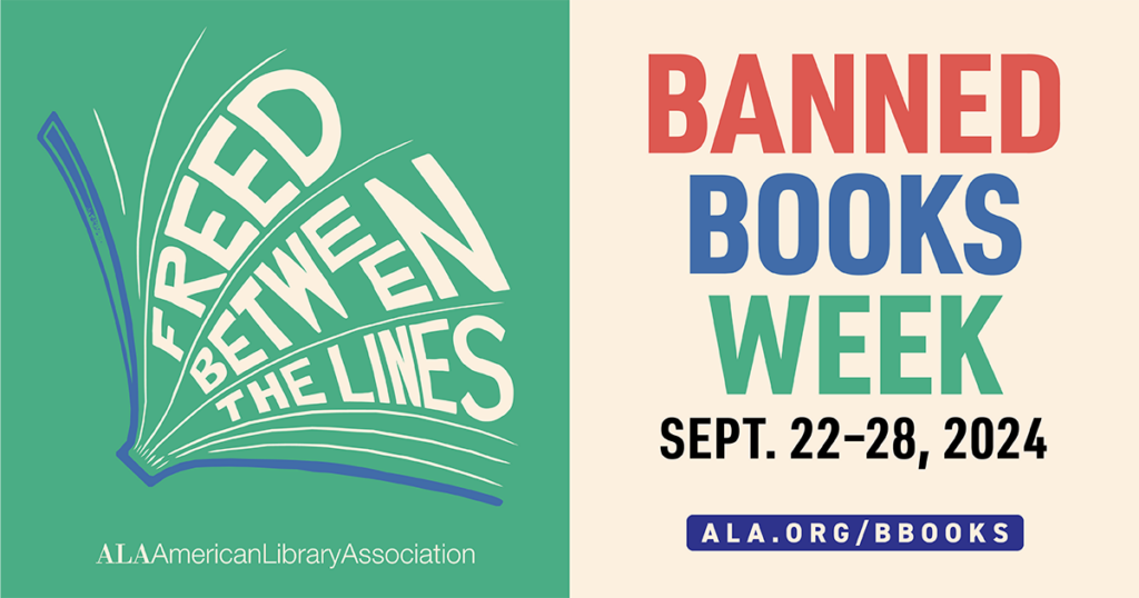 Banned Books Week graphic