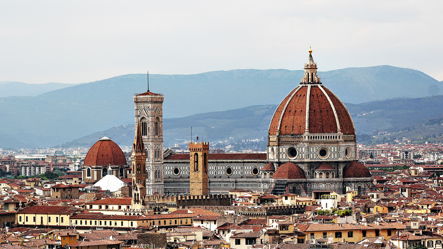 Photo of theFlorence, Italy skyline, featurung the Duomo