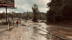 Devastation caused by Hurricane Helene in Asheville, N.C. by Bill McMannis.