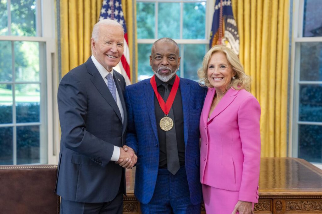 LeVar Burton at the White House