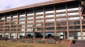 Exterior of 955 L'Enfant Plaza in Washington, DC.