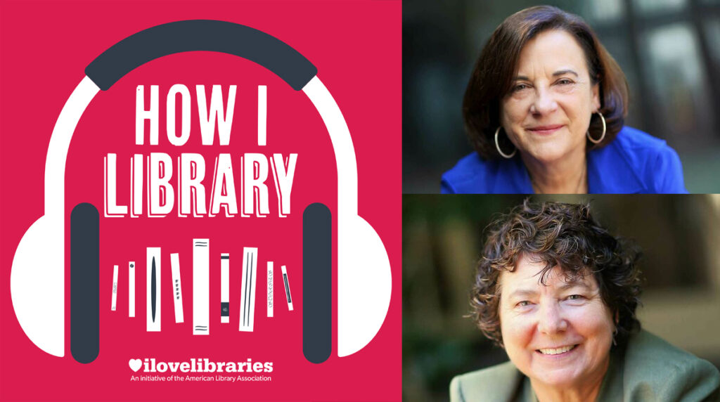 How I Library episode 17 with Dawn Logsdon and Lucie Faulknor