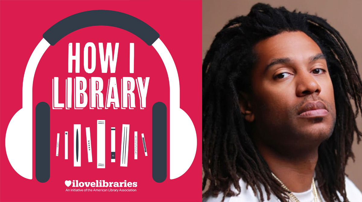 graphics for How I Library episode 19 with Nick Brooks