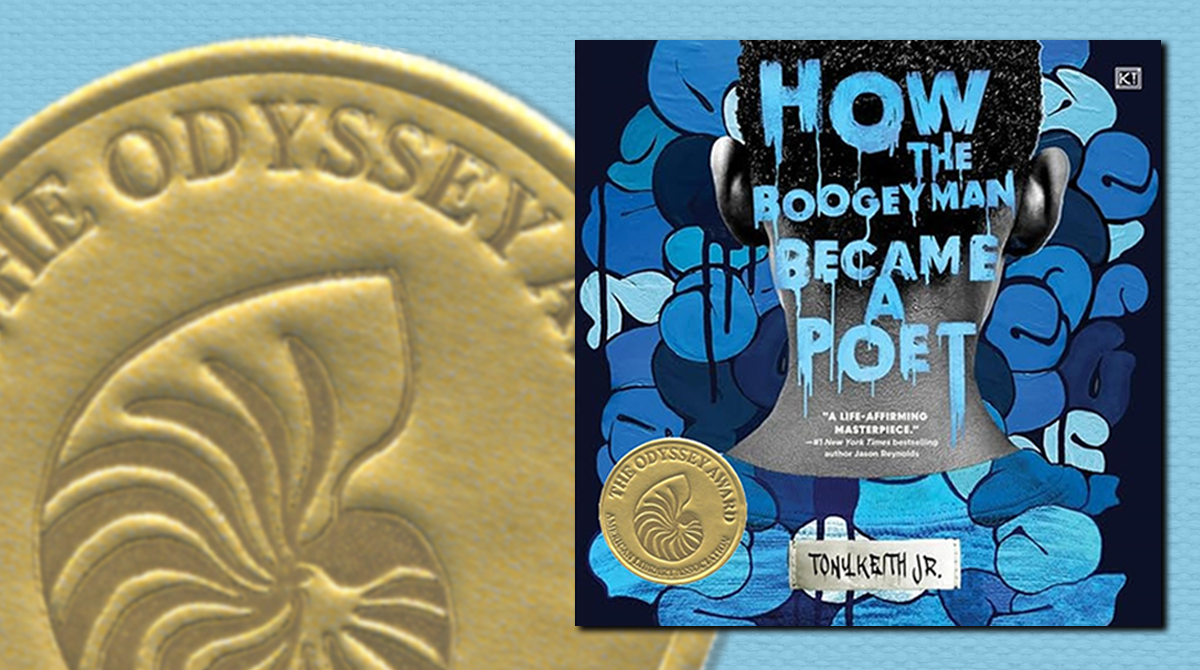 Book cover: How the Boogeyman Became a Poet with Odyssey Medal.