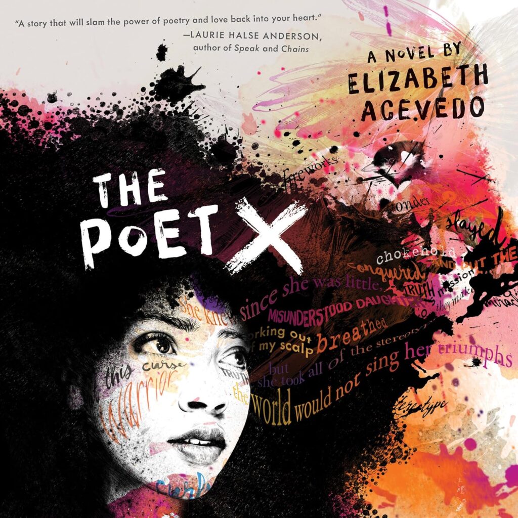 Audio book cover: The Poet X