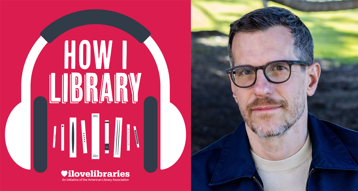 How I Library episode 21 with Brian Selznick graphic
