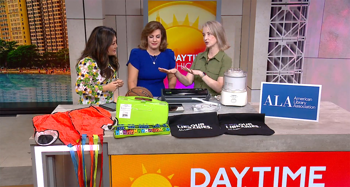 Mary Davis-Fournier on WGN TV