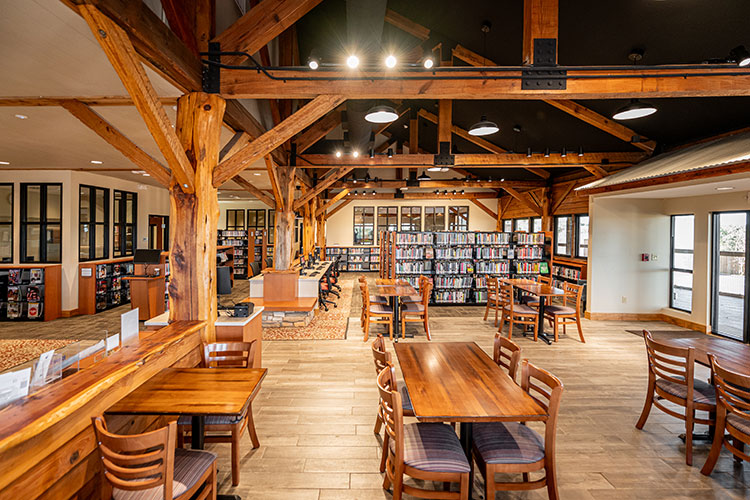 Lake Travis Community Library West in Spicewood, Texas