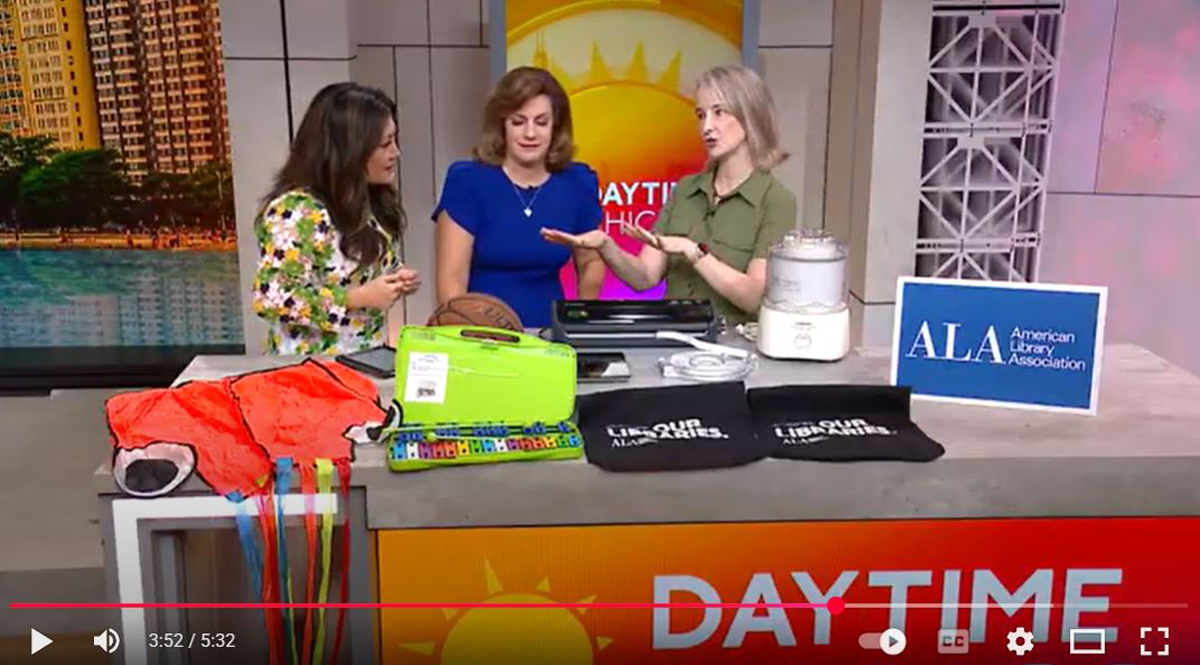 Mary Davis-Fournier on WGN TV