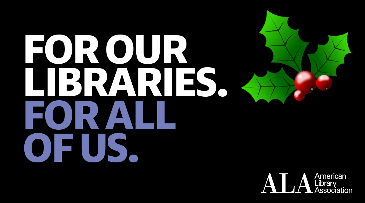 ALA gift membership for holidays graphic