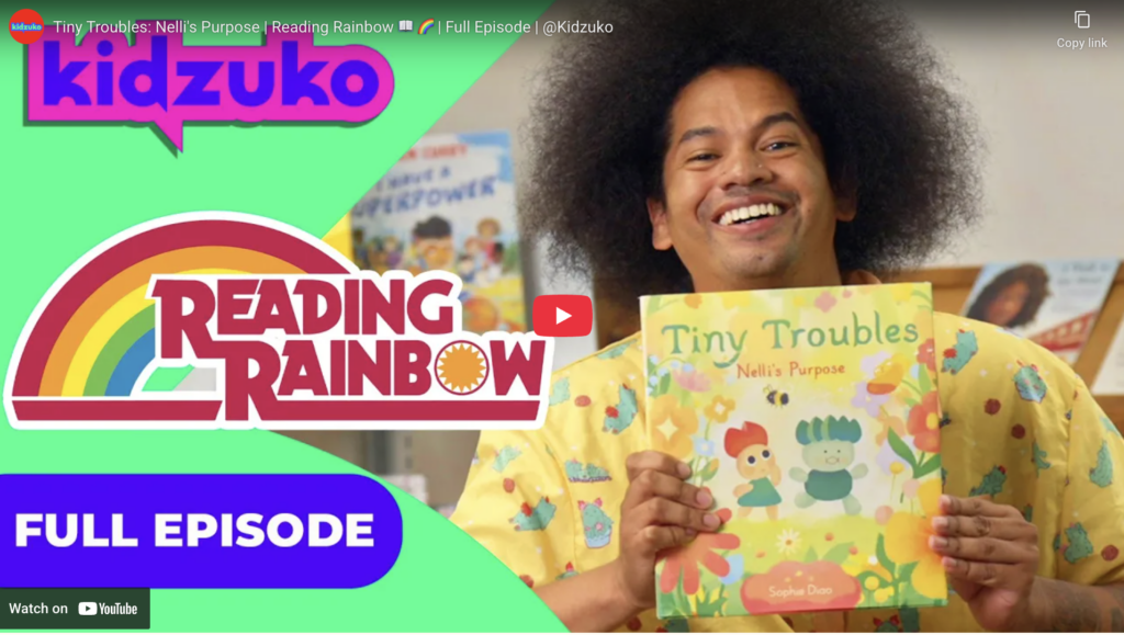 Screenshot: Reading Rainbow with Mychal Threets
