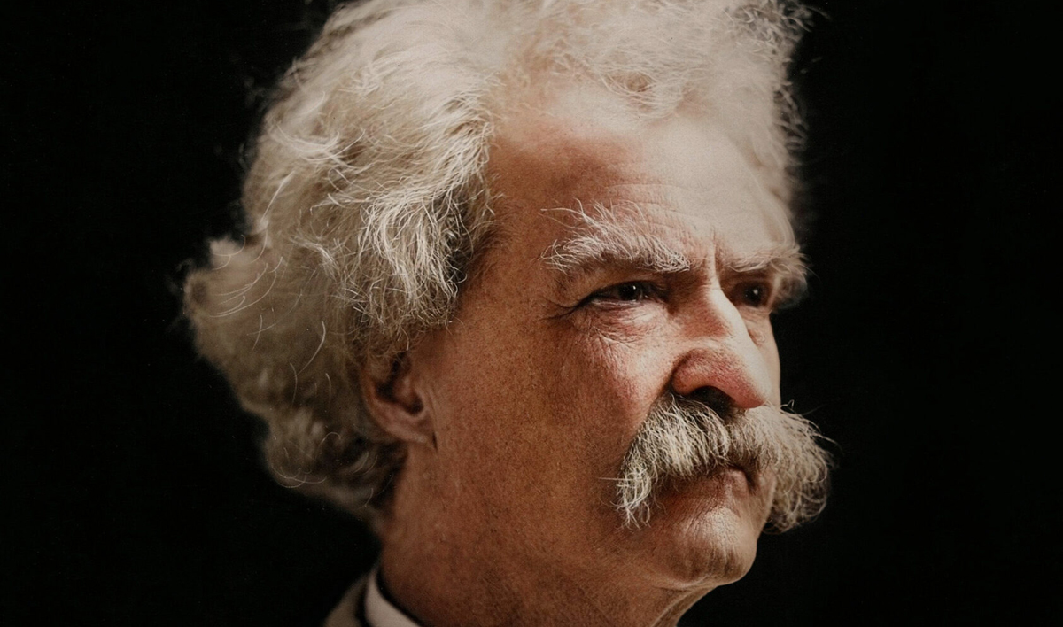 Twain book cover detail