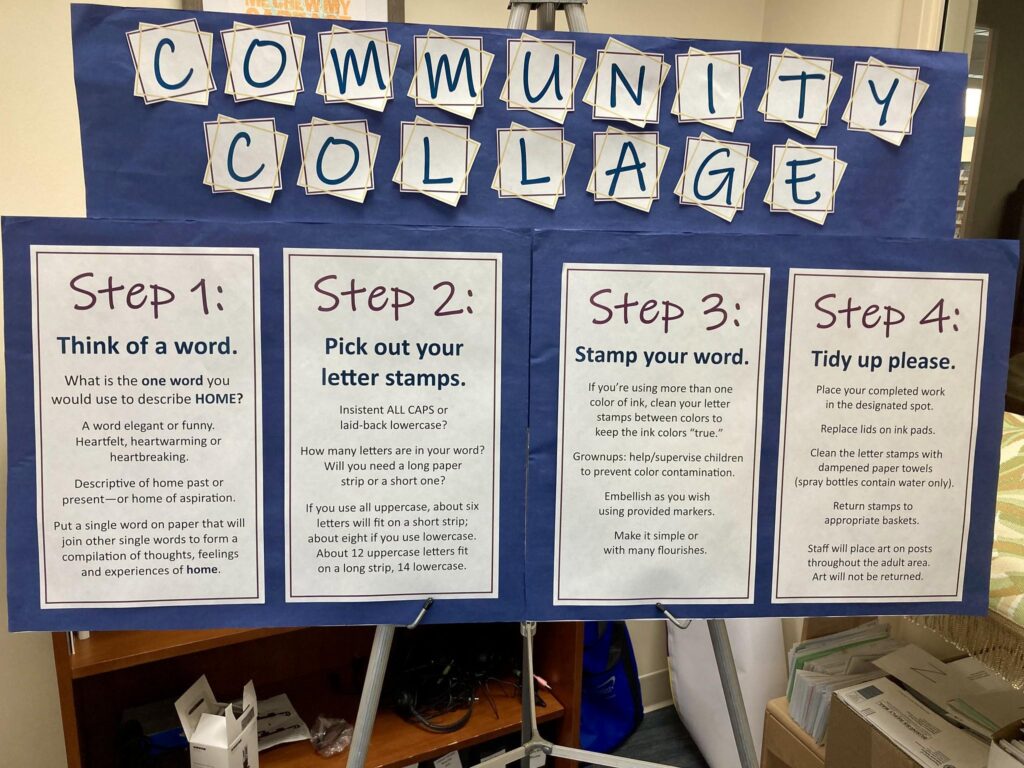 Community Collage instructions
