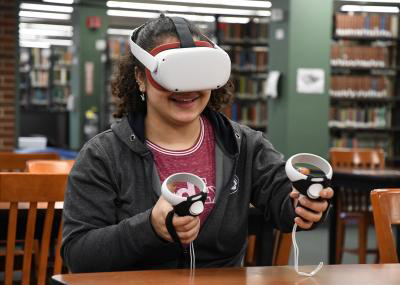 Virtual reality programs that emphasize connection and education can be a great addition to academic library programming.