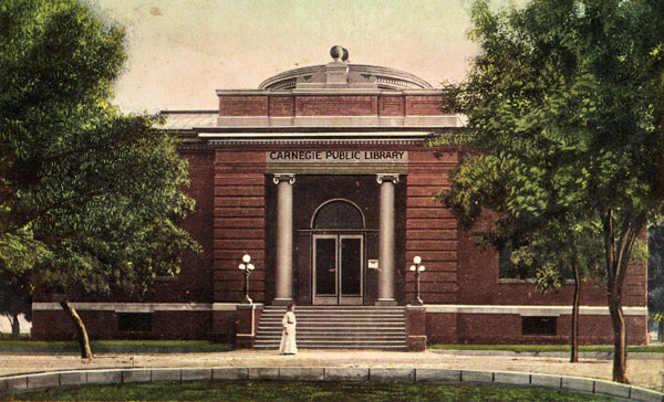 Carnegie Public Library, Phoenix, Arizona, from the ALA Archives.