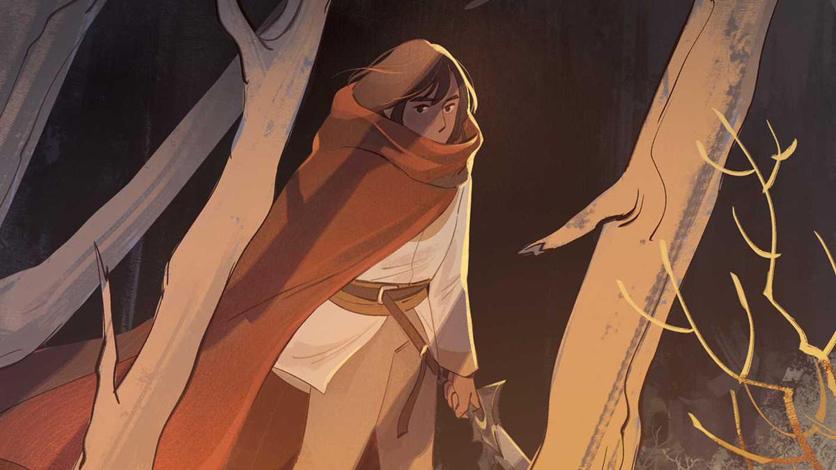 Red and the Wolves cover detail