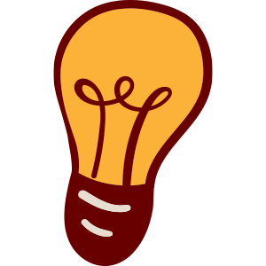 Illustration of a lightbulb