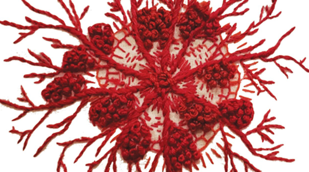 Redwork book cover detail