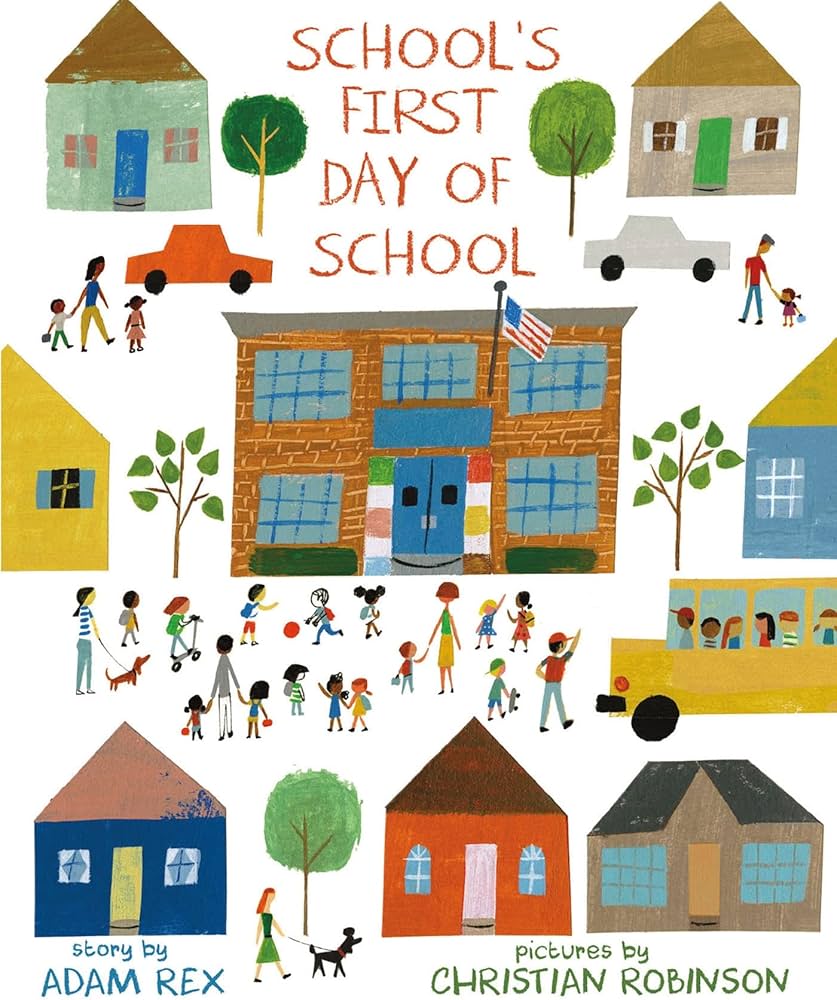 Schools First Day of School book cover