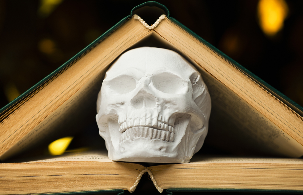 Haunted Library graphic