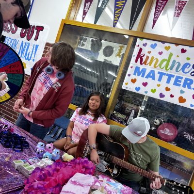 Students from Columbia Falls (Mont.) High School's Democracy Project
